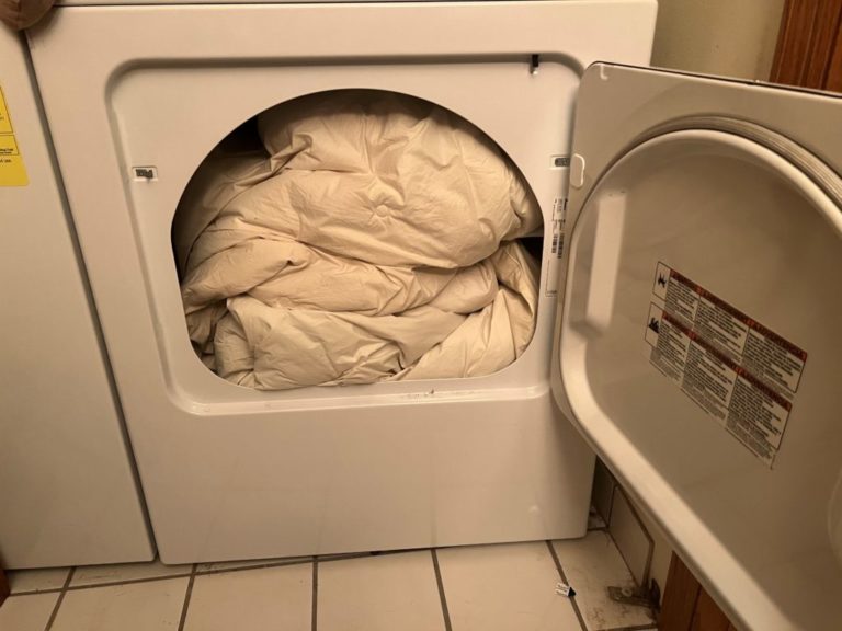 overloaded dryer